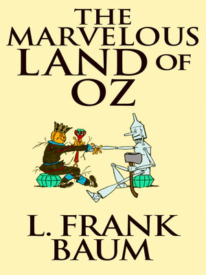 cover image of Marvelous Land of Oz, the The